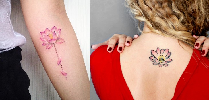 Significado das tatuagens de flor de lótus