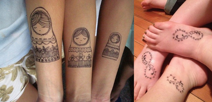 Tatuagens para irmãs