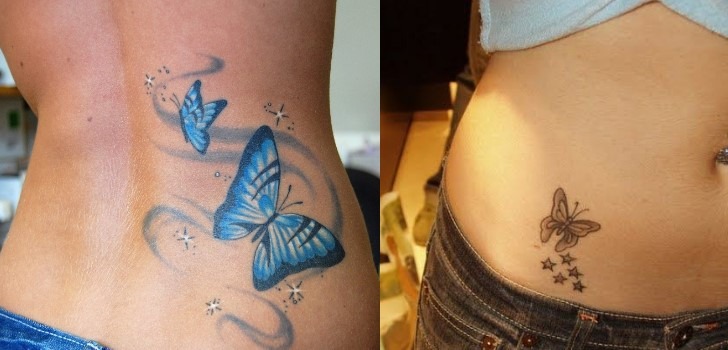 tatuagens-de-borboletas-na-cintura