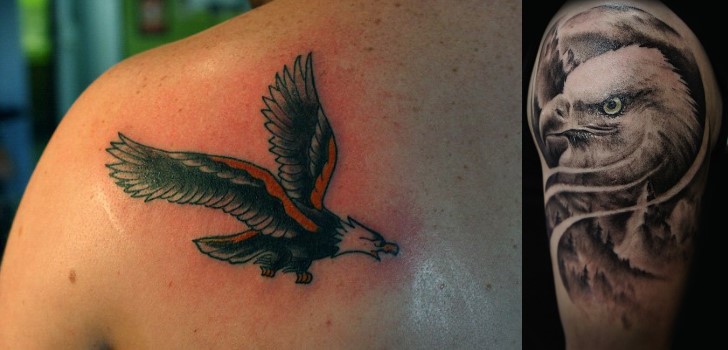 Significado das tatuagens de águias