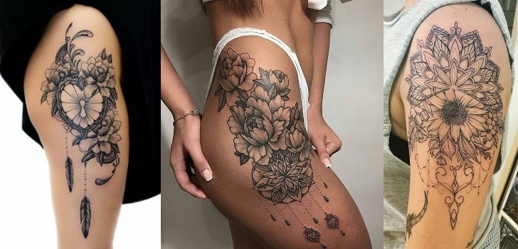 As melhores tatuagens de flores