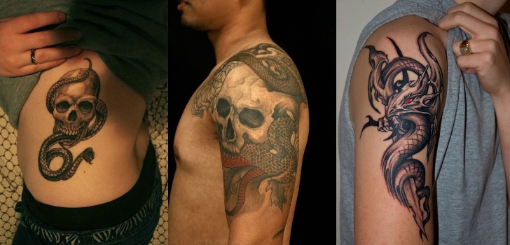 Tatuagens de cobra